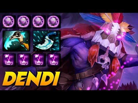 B8.Dendi Witch Doctor - Dota 2 Pro Gameplay [Watch & Learn]