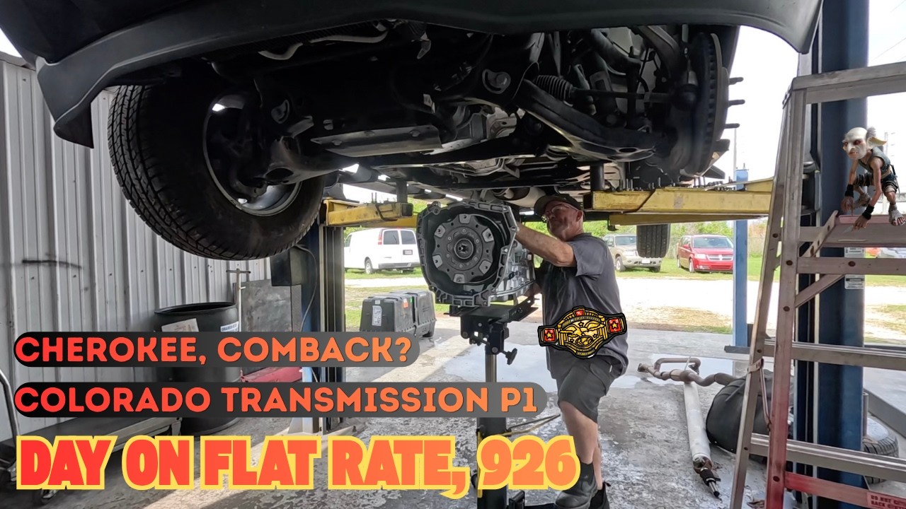 COLORADO TRANSMISSION P1. CHEROKEE COMEBACK? DAY ON FLAT RATE 926