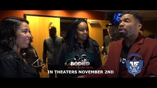 BEHIND THE SCENES OF BODIED THE MOVIE NY SCREENING video