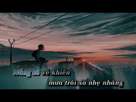 chờ ngày mưa tan karaoke