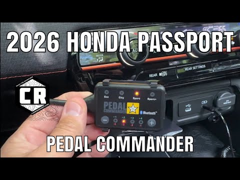 Pedal Commander 2026 Honda Passport TrailSport PC-72 a CampingRandy Review