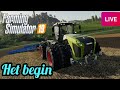 Een nieuw begin! - Farming simulator 19 LIVE