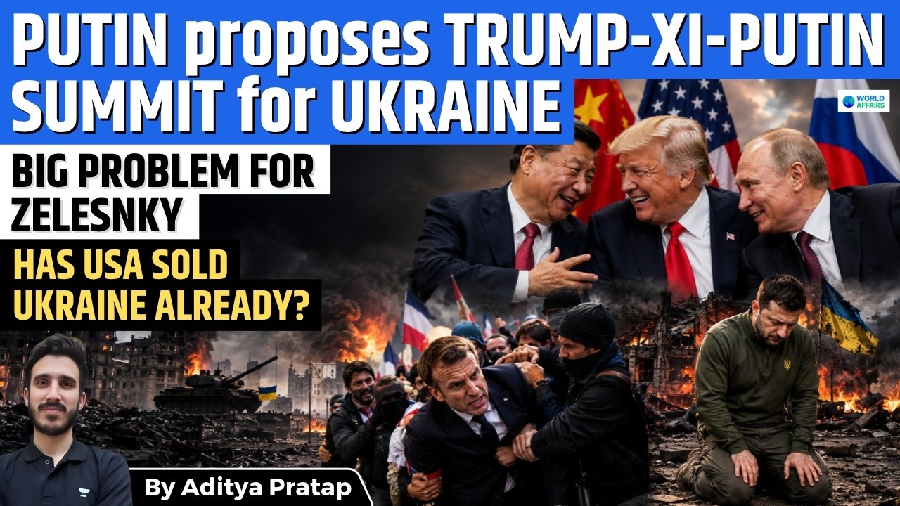 Putin Proposes Trump-Xi Summit on Ukraine War | The Big Geopolitical Game