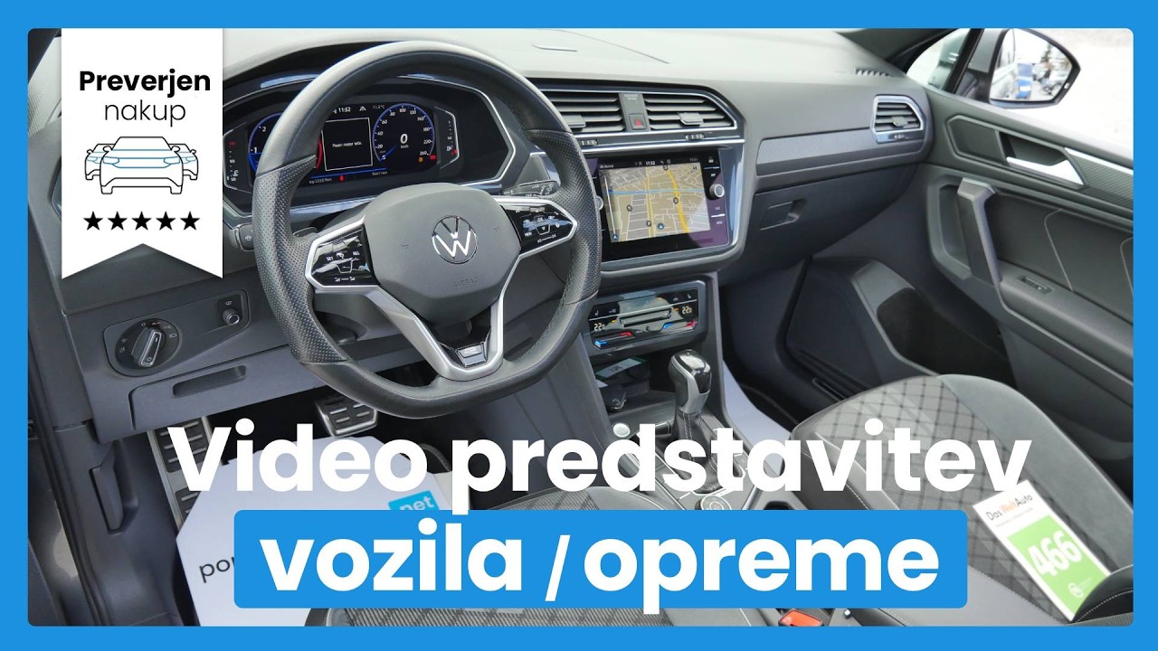 Volkswagen Tiguan Allspace 2.0 TDI 4M DSG RLine - 360 - DIG.ŠTEVCI - PANORAMA