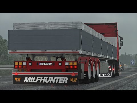 [ETS2 1.36] Euro Truck Simulator 2 - NaturaLux - Renault Range T - Rostock to Cracovia #2