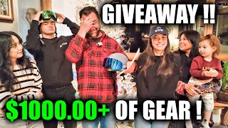 New Year GIVEAWAY! This is CRAZY! Over $1000 in Outdoor Master Gear for SUBSCRIBERS