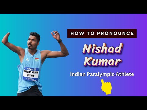 How to pronounce Nishad Kumar? Correct Indian Pronunciation with Audio and Phonetic Spelling