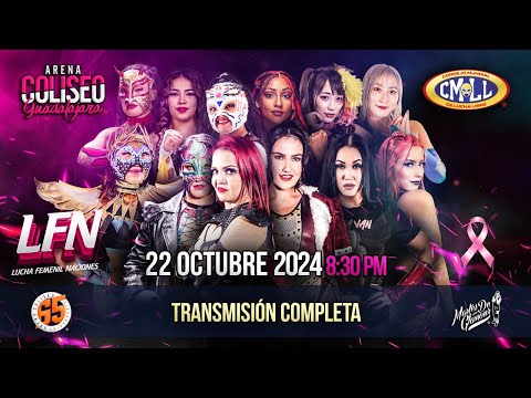 CMLL Lucha Femenil de Naciones (10/22/2024) Results: Red Velvet, Alex Windsor, Dark Silueta, More