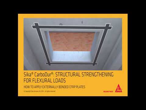 Sika® CarboDur® Externally bonded CFRP plates