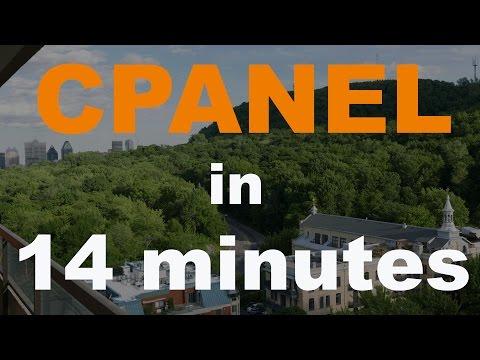 Learn CPANEL in 14 Minutes!