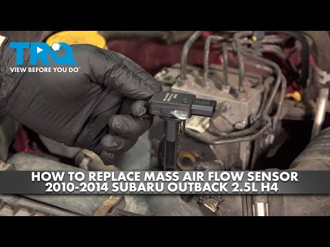 How to Replace the Mass Air Flow (MAF) Sensor on a 2008-2019 Subaru
