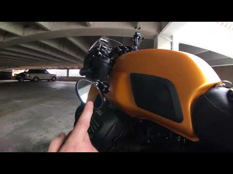CRG Hindsight Lanesplitter Bar End Mirrors Review - Moto Guzzi V7III Stone