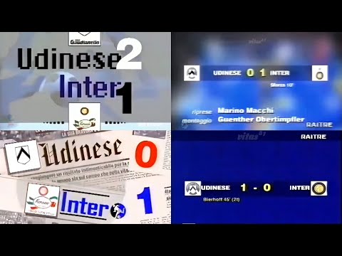 Udinese-Inter in the 1990s - Sports Sunday