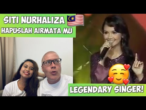 SITI NURHALIZA HAPUSLAH AIRMATA MU | REACTION | LEGENDARY!😍🇲🇾