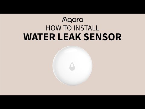 How to install Aqara Water Leak Sensor