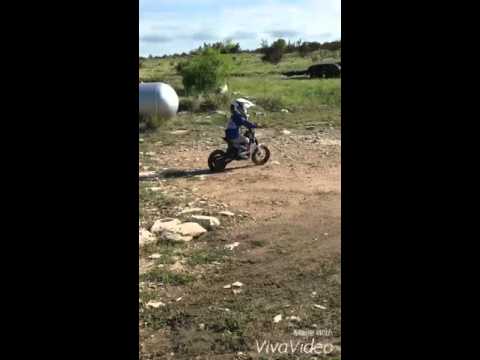 3 year old on Oset bike