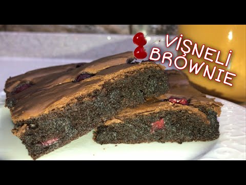 KOLAY VİŞNELİ BROWNIE
