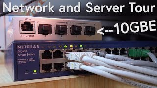 10GBE Home Network Plans, Mikrotik Switch, Current Network and Server Tour
