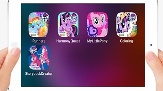 My Little Pony Rainbow Runners,My Little Pony Harmony Quest,MLP Color By Magic,MLP Storybook Creator