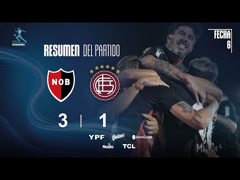 Copa Diego Maradona | Fecha 6 | resumen de Newell's - Lanús
