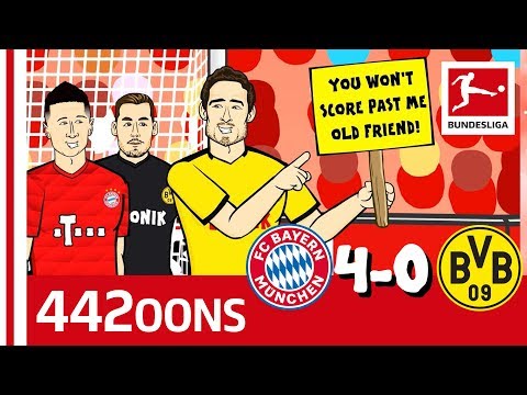 FC Bayern München vs. Borussia Dortmund | 4-0 | Der Klassiker - Highlights Powered by 442oons