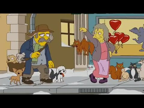 Loca de los gatos & Loco de los perros ❤ Los Simpson