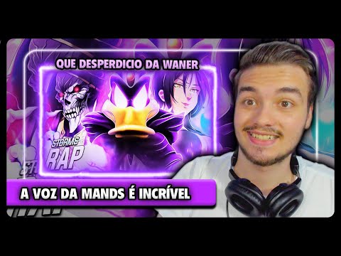 REACT │Rap dos Magos ( Animes ) | Somos Implacáveis | Storms