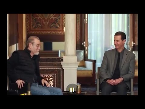 لقاء يجمع الرئيس بشار الأسد مع مجموعة من نجوم الدراما السورية