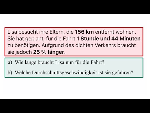 Textaufgabe mit Dreisatz