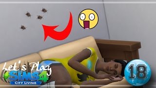 Sims 4 City Living! Ep 18: Rats & Roaches! EWWWWW!!
