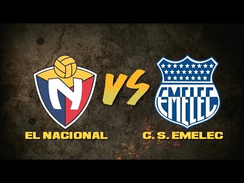 EL NACIONAL 0 EMELEC 2 FIRST STAGE DATE 15 BANCO DEL PACIFICO CUP 2017