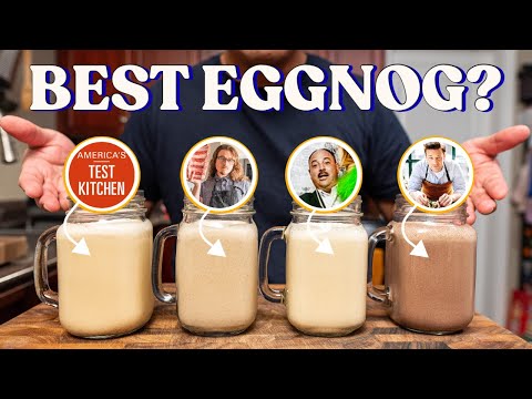 I Tested YouTube's BEST Eggnog Recipes (America's Test...