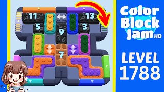 Solution du Niveau 1788 de Color Block Jam