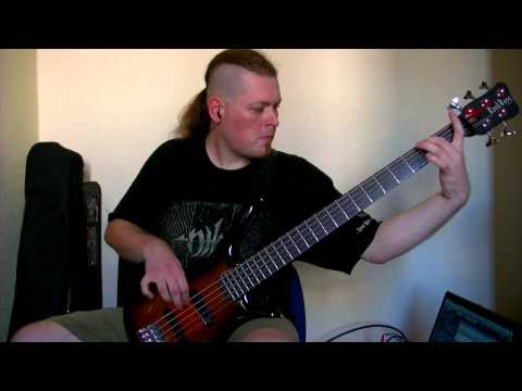 Nile - Cast Down The Heretic & Dusk Falls... (Bass & Bouzouki Playthrough)