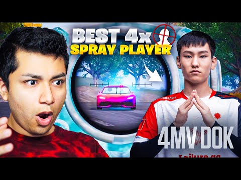 ROLEX REACTS to BEST SPRAY PLAYER IN PUBG MOBILE (4MV DOK)