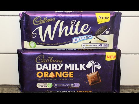 Cadbury White Oreo & Dairy Milk Orange Review