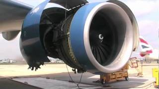 GE90 engine wash