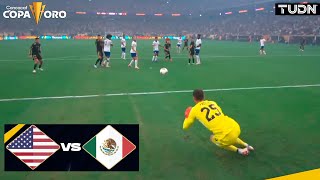 ¡ZAPATAZO DE MORA! Exige a Freese - Estados Unidos 1-0 México | Copa Oro - Final 2025 | TUDN