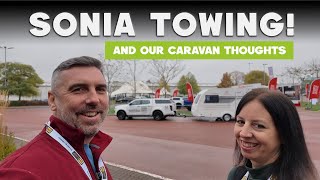 Sonia Towing a Caravan for the First Time!