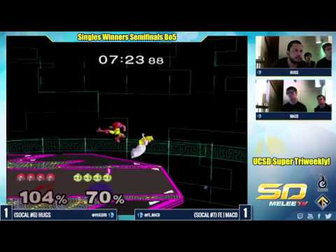 UCSD Super Triweekly Singles WSF: Hugs vs. FE | MacD - SSBM
