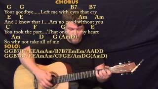 All of Me (Willie Nelson) Strum Guitar Cover Lesson with Chords/Lyrics