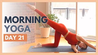 DAY 21: CURIOSITY - 10 min Morning Yoga Stretch β Flexible Body Yoga Challenge