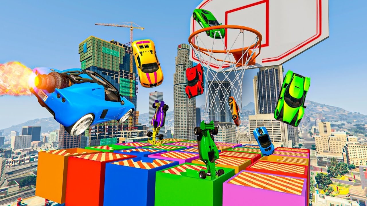 BALONCESTO CON SORPRESAS! LO NUNCA VISTO!! - GTA 5 ONLINE