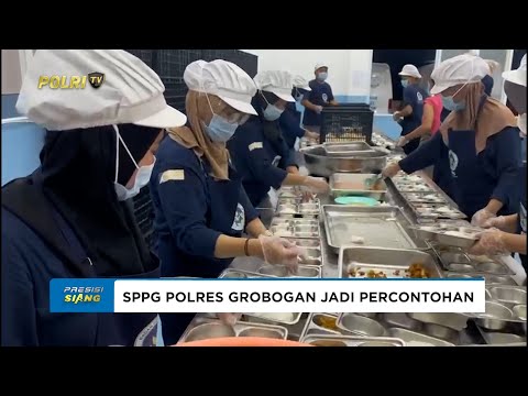 DAPUR SPPG POLRES GROBOGAN JADI PERCONTOHAN DAPUR BERGIZI BERSTANDAR TINGGI DI JAWA TENGAH