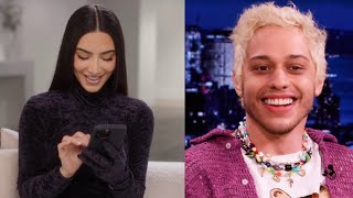 The Kardashians: Kim Gets GIDDY Over a Text from Pete Davidson