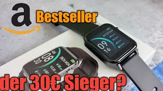 Judneer Smartwatch 1.4 Zoll Unboxing, DER Amazon Bestseller im Test! (Deutsch/German)