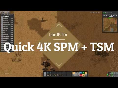 Factorio Quick4k SPM + TSM  ep1