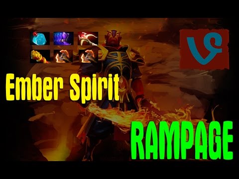 Ember Spirit - rampage