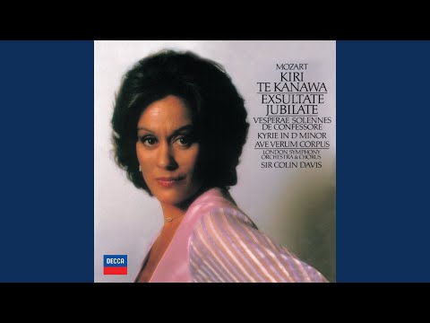 Mozart: Exsultate, jubilate, K. 165