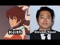Characters And Voice Actors Voltron Legendary Defender Season 1